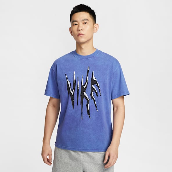 Mens Purple Tops and T-Shirts. Nike JP